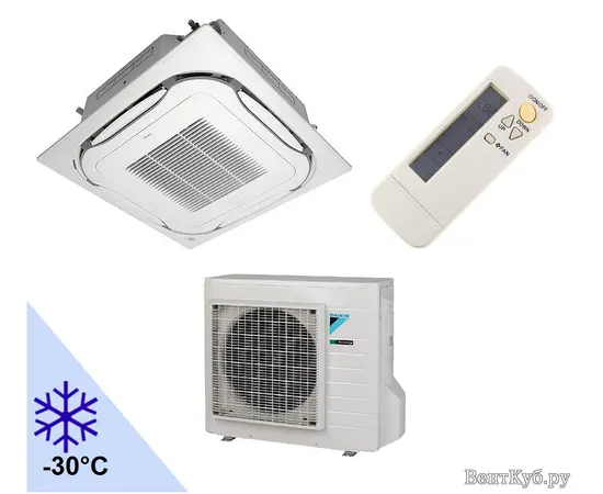 Daikin FCAG60A/RXS60L/-30°С с зимним комплектом Daikin FCAG60A/RXS60L/-30°С с зимним комплектом