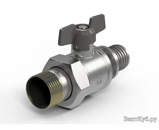 Royal Thermo кран шаровый с аксиальным соединением НГ 20x3/4"