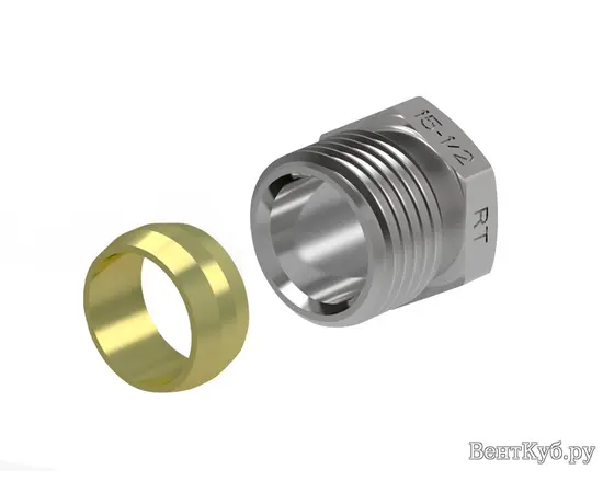 Royal Thermo концовка для монтажной трубки 1/2"