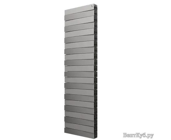 Royal Thermo PianoForte Tower/Silver Satin x18, Количество секций (шт): 18