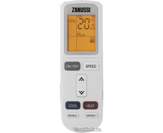 Zanussi ZACS/I-24 HE/A15/N1, Рекомендуемая площадь и мощность: 65 м² - 6,5 кВт, Тип кондиционера: Инверторный, - 3