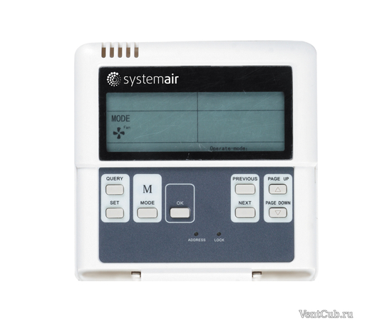 Systemair Sysplit Cassette C 18HP Q, Рекомендуемая площадь и мощность: 50 м² - 5 кВт, - 5