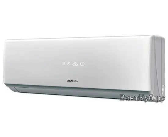 Chigo CS/CU-25V3A-V147, Рекомендуемая площадь и мощность: 25 м² - 2,5 кВт, Тип кондиционера: Инверторный, - 2