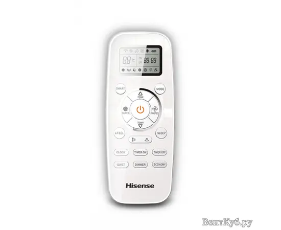 Hisense AS-13UR4SVPSC5(С), Рекомендуемая площадь и мощность: 35 м² - 3,5 кВт, Тип кондиционера: Инверторный, Цвет: Золотой, - 4
