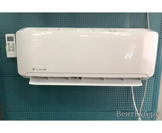 Systemair Sysplit Wall Smart 09 V2 HP Q, Рекомендуемая площадь и мощность: 25 м² - 2,5 кВт, Тип кондиционера: Неинверторный, - 3 Systemair Sysplit Wall Smart 09 V2 HP Q, Рекомендуемая площадь и мощность: 25 м² - 2,5 кВт, Тип кондиционера: Неинверторный, - 3
