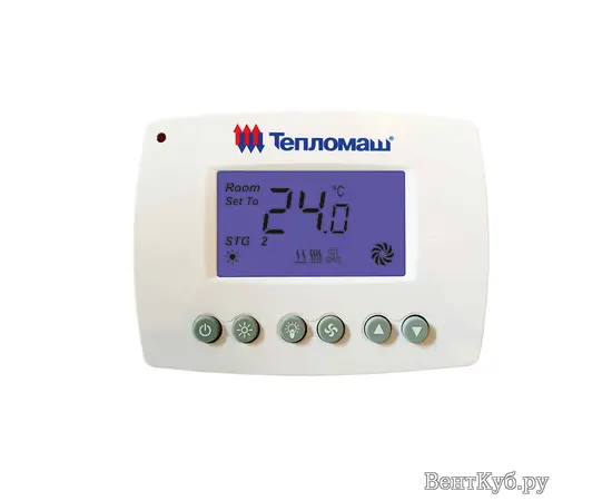 Тепломаш КЭВ-98П4121W, Мощность: 56,5 кВт, Максимальная ширина проёма: 2 м, Цвет: Белый, - 3