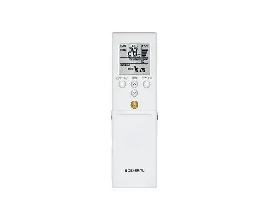 General ASHG12KETA-B/AOHG12KETA, Рекомендуемая площадь и мощность: 30 м² - 3 кВт, Цвет: Серый, - 3