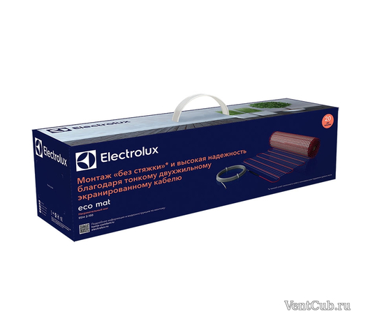 Electrolux EEM 2-150-0,5, Площадь нагрева: 0,8 м², Мощность: 0,08 кВт, - 3