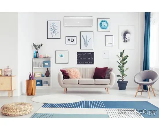 Daichi DA50AVQS1-W/DF50AVS1, Рекомендуемая площадь и мощность: 50 м² - 5 кВт, - 7