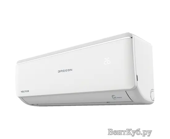 Breeon BRC-24AVI, Рекомендуемая площадь и мощность: 70 м² - 7 кВт, Тип кондиционера: Инверторный, - 2