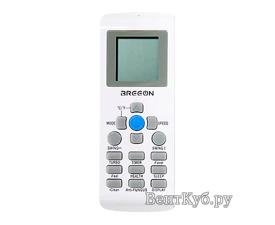 Breeon BRC-24AVI, Рекомендуемая площадь и мощность: 70 м² - 7 кВт, Тип кондиционера: Инверторный, - 6