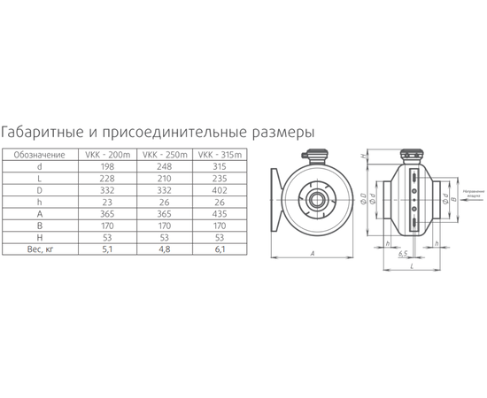 Nevatom VKK 315m, Диаметр: 315 мм, Материал корпуса: Металлический, - 5