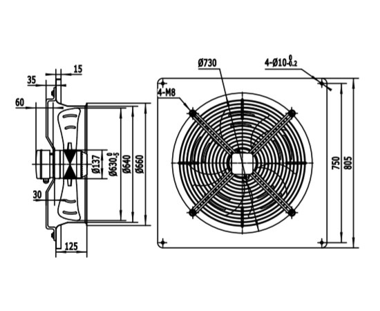 Shuft AXW 630-4D, - 2