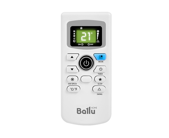 Ballu BPAC-16 CE, Рекомендуемая площадь и мощность: 40 м² - 4 кВт, - 4