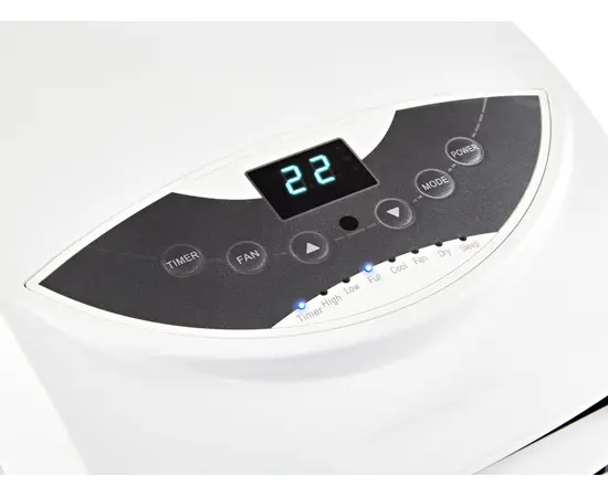 Ballu BPAC-07 CP-IN_22Y, Рекомендуемая площадь и мощность: 20 м² - 2 кВт, - 5