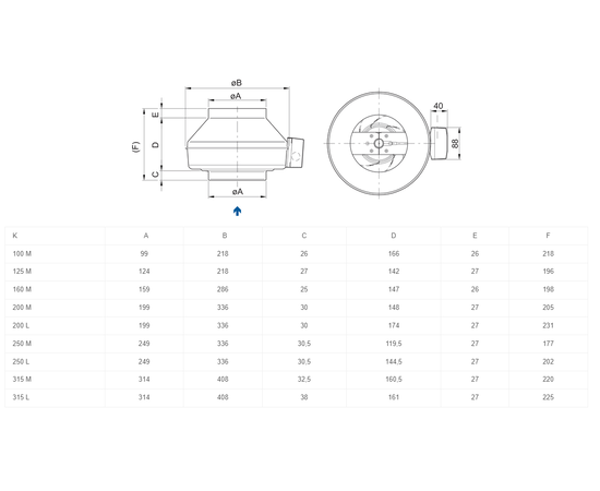 Systemair K 160 M sileo, - 2