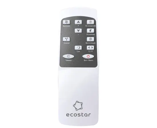 Ecostar KV-DS07CH-E, Рекомендуемая площадь и мощность: 20 м² - 2 кВт, - 4