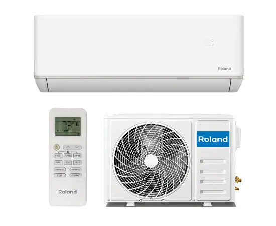 Roland RD-WZ09HSS/N1, Рекомендуемая площадь и мощность: 25 м² - 2,5 кВт, Тип кондиционера: Неинверторный Roland RD-WZ09HSS/N1, Рекомендуемая площадь и мощность: 25 м² - 2,5 кВт, Тип кондиционера: Неинверторный