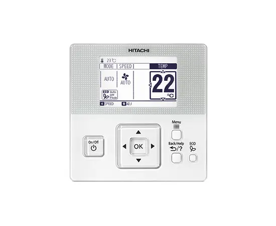 Hitachi RAK-50REF/RAK-50WEF, Рекомендуемая площадь и мощность: 50 м² - 5 кВт, Тип кондиционера: Инверторный, - 8