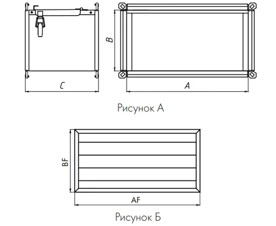 Сменная кассета FVG-G4-500*300, Типоразмер (мм): 500х300, Вид: Сменная кассета, Тип фильтра: Гофрированный, - 5