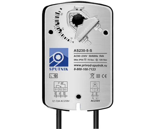 Sputnik AS230-5-S, Момент вращения (Нм): 5
