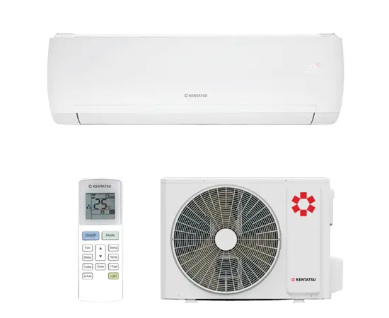 Kentatsu KSGUA21HZRN1/KSRUA21HZRN1, Рекомендуемая площадь и мощность: 20 м² - 2 кВт, Тип кондиционера: Инверторный