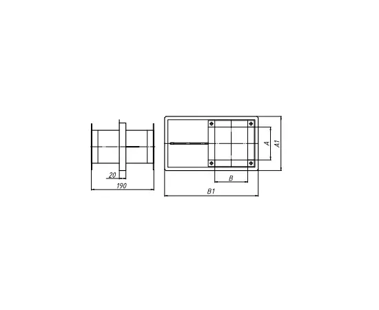 Шибер 150x150, Типоразмер (мм): 150х150, - 3