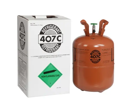 Фреон (хладагент) R407С, 11,3 кг, Наименование: R407C, Вес, кг: 11,3, - 2