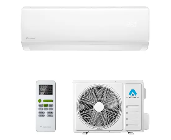 Axioma ASX12H1, Рекомендуемая площадь и мощность: 35 м² - 3,5 кВт, Тип кондиционера: Инверторный