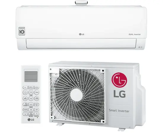 LG AP09RT, Рекомендуемая площадь и мощность: 25 м² - 2,5 кВт, Тип кондиционера: Инверторный LG AP09RT, Рекомендуемая площадь и мощность: 25 м² - 2,5 кВт, Тип кондиционера: Инверторный