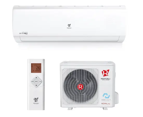 Royal Clima RCI-T26HN, Рекомендуемая площадь и мощность: 20 м² - 2 кВт, Тип кондиционера: Инверторный Royal Clima RCI-T26HN, Рекомендуемая площадь и мощность: 20 м² - 2 кВт, Тип кондиционера: Инверторный
