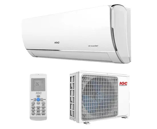 IGC RAS/RAC-V09N2X, Рекомендуемая площадь и мощность: 25 м² - 2,5 кВт, Тип кондиционера: Инверторный IGC RAS/RAC-V09N2X, Рекомендуемая площадь и мощность: 25 м² - 2,5 кВт, Тип кондиционера: Инверторный