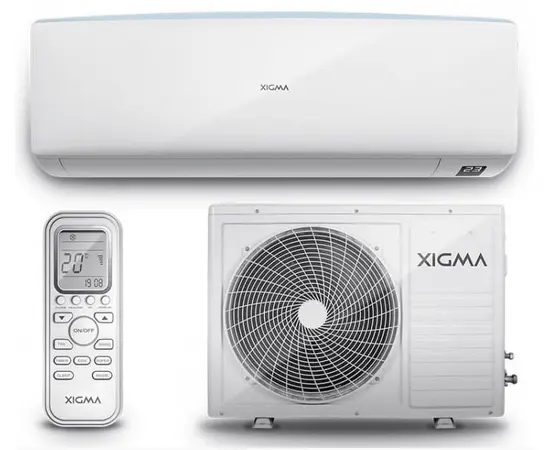 Xigma XG-SK22RHA, Рекомендуемая площадь и мощность: 20 м² - 2 кВт, Тип кондиционера: Неинверторный