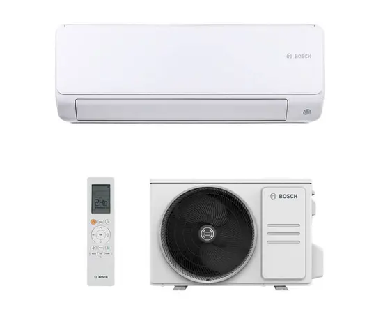 Bosch CL6001iU W 70 E/CL6001i 70 E, Рекомендуемая площадь и мощность: 70 м² - 7 кВт, Тип кондиционера: Инверторный