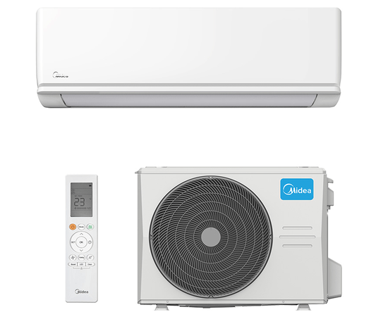 Midea MSAG2-12HRN1-I/MSAG2-12HRN1-O, Рекомендуемая площадь и мощность: 35 м² - 3,5 кВт, Тип кондиционера: Неинверторный