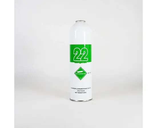 Фреон (хладагент) сервисный R22, 0.82 кг, Наименование: R22, Вес, кг: 0,82