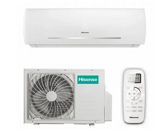 Hisense AS-24HR4RBADC00, Рекомендуемая площадь и мощность: 70 м² - 7 кВт, Тип кондиционера: Неинверторный