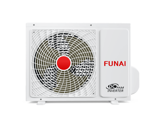 Funai RACI-SN25HP.D01, Рекомендуемая площадь и мощность: 25 м² - 2,5 кВт, Тип кондиционера: Инверторный, - 8