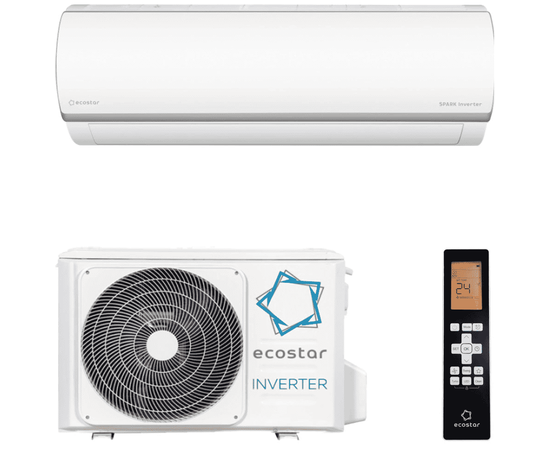 Ecostar KVS-ISP12HT.1, Рекомендуемая площадь и мощность: 30 м² - 3 кВт, Тип кондиционера: Инверторный