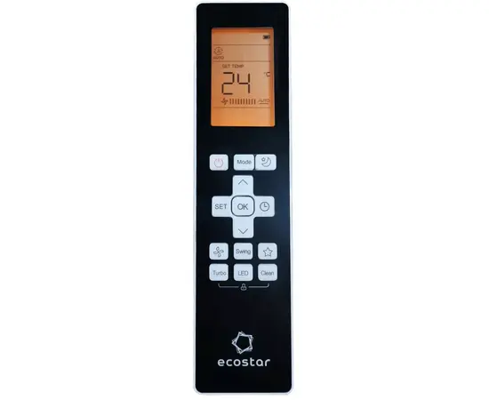 Ecostar KVS-ISP12HT.1, Рекомендуемая площадь и мощность: 30 м² - 3 кВт, Тип кондиционера: Инверторный, - 4 Ecostar KVS-ISP12HT.1, Рекомендуемая площадь и мощность: 30 м² - 3 кВт, Тип кондиционера: Инверторный, - 4