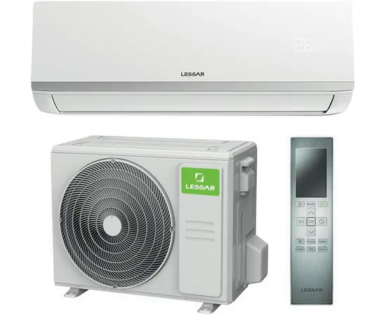 Lessar LS-HE09KCE2/LU-HE09KCE2, Рекомендуемая площадь и мощность: 25 м² - 2,5 кВт, Тип кондиционера: Инверторный Lessar LS-HE09KCE2/LU-HE09KCE2, Рекомендуемая площадь и мощность: 25 м² - 2,5 кВт, Тип кондиционера: Инверторный
