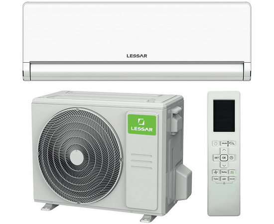 Lessar LS-HE09KBE2/LU-HE09KBE2, Рекомендуемая площадь и мощность: 25 м² - 2,5 кВт, Тип кондиционера: Инверторный