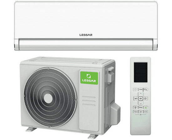 Lessar LS-HE12KBE2/LU-HE12KBE2, Рекомендуемая площадь и мощность: 35 м² - 3,5 кВт, Тип кондиционера: Инверторный, Цвет: Белый