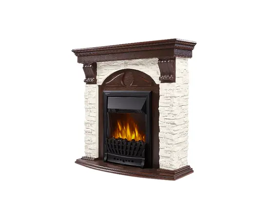 Firelight Torre Classic U (угловой) камень слоновая кость, шпон темный дуб, - 2 Firelight Torre Classic U (угловой) камень слоновая кость, шпон темный дуб, - 2