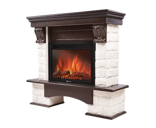 Firelight Forte 25S камень белый, шпон темный дуб, - 2 Firelight Forte 25S камень белый, шпон темный дуб, - 2