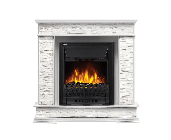 Firelight Scala Classic камень сланец скалистый белый, шпон белый дуб Firelight Scala Classic камень сланец скалистый белый, шпон белый дуб