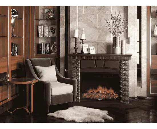 Firelight Porto 25 камень черный, шпон венге, - 7 Firelight Porto 25 камень черный, шпон венге, - 7