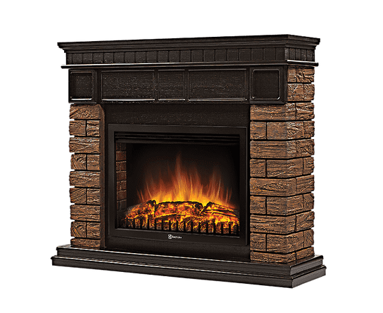 Firelight Bricks Wood 25 камень темный, шпон венге, - 2