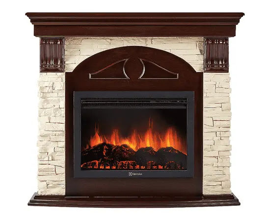 Firelight Torre 25S камень слоновая кость, шпон темный дуб