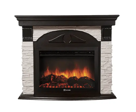 Firelight Torre 25S камень белый, шпон венге